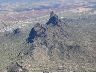 aerial - Picacho Peak