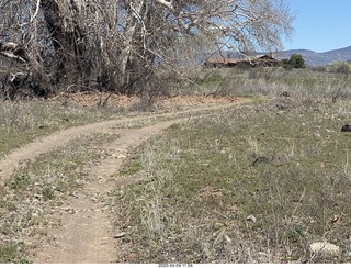 Double Circle airstrip run