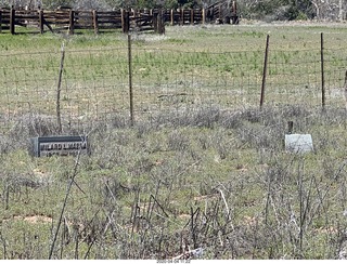 253 a0q. Double Circle airstrip grave