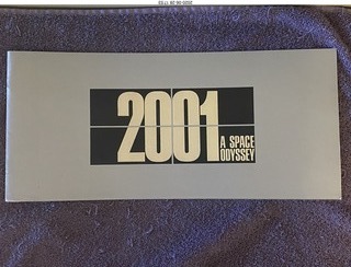 2001 A Space Odyssey souvenir booklet