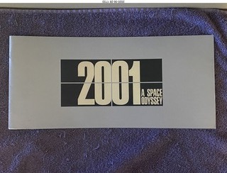 2001 A Space Odyssey souvenir booklet