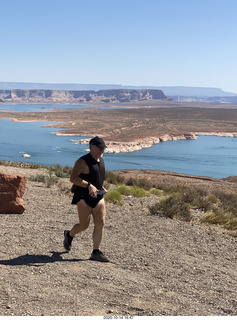 near Page - Adam running