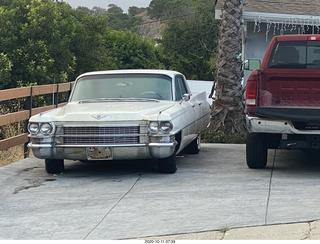 Los Angeles run - Rancho Palos Verdes - old Cadillac