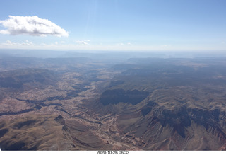 aerial - north extension of Grand Canyon