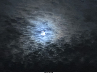 moon and clouds