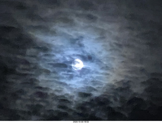 moon and clouds