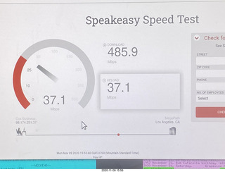 Speakeasy Speed test