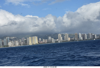 Anthony and Olga - Hawaii - parasailing