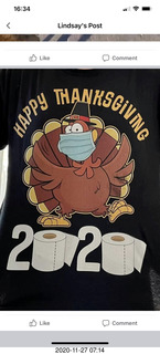 Happy Thanksgiving 2020 toilet paper