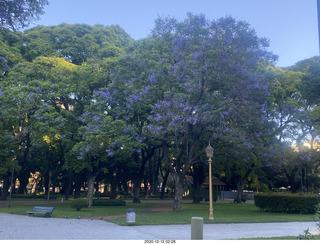 Argentina - Buenos Aires - morning run - monument