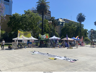 Argentina - Buenos Aires tour - demonstrators and protesters