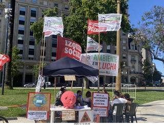 Argentina - Buenos Aires tour - demonstrators and protesters