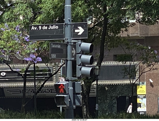 107 a0y. Argentina - Buenos Aires tour - Av 9 de Julio (9th of July Avenue)