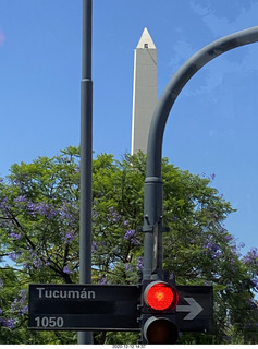 108 a0y. Argentina - Buenos Aires tour - obelisk