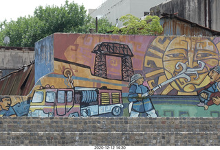 Argentina - Buenos Aires tour - mural