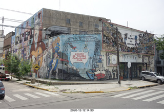 245 a0y. Argentina - Buenos Aires tour - mural