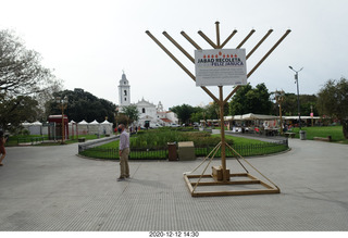 305 a0y. Argentina - Buenos Aires tour - menorah