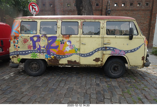 Argentina - Buenos Aires tour - VW peace microbus