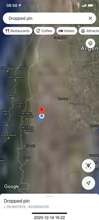 29 a0y. Argentina Eclipse Day - Google maps