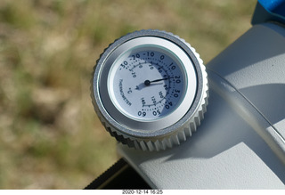164 a0y. Argentina Eclipse Day - Chris's thermometer