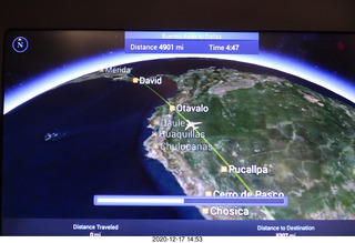 flight EZE-DFW moving map