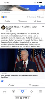 Biden anti-semitism