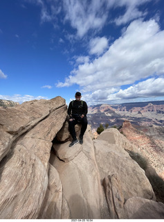 Adam at Grand Canyon