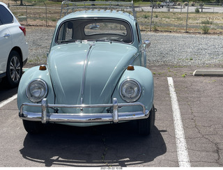 beautiful old VW beetle