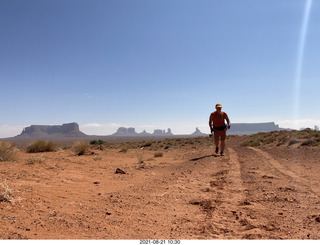 Monument Valley run + Adam