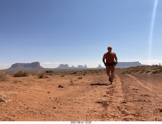 3433 a16. Monument Valley run + Adam