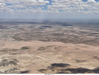 aerial - from Monument Valley