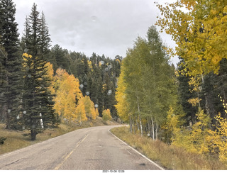 drive to North Rim - espresso stop - sign