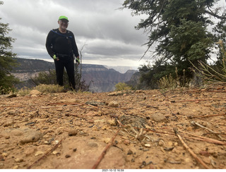 251 a18. Grand Canyon North Rim - Widforss Trail - vista view - Adam