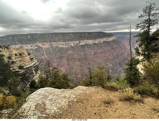 257 a18. Grand Canyon North Rim - Widforss Trail - vista view