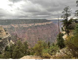 261 a18. Grand Canyon North Rim - Widforss Trail - vista view