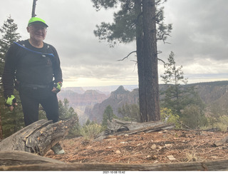 Grand Canyon North Rim - Widforss Trail - vista view - Adam