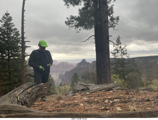 Grand Canyon North Rim - Widforss Trail - vista view - Adam