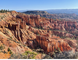 drive to Bryce Canyon - fog