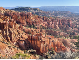 drive to Bryce Canyon - fog