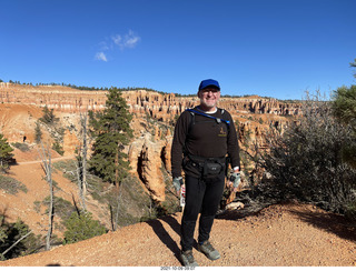 Bryce Canyon Amphitheater with orange-yellow aspens