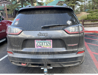 231 a18. Bryce Canyon - our Jeep