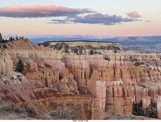 Bryce Canyon drive - burnt trees