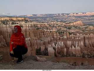 Bryce Canyon Amphitheater at sunset - photo poser