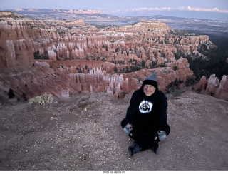 248 a18. Bryce Canyon Amphitheater at sunset - Adam