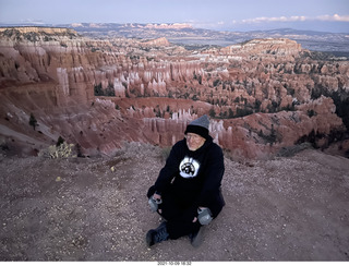 250 a18. Bryce Canyon Amphitheater at sunset - Adam