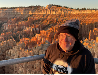 39 a18. Bryce Canyon Amphitheater sunrise - Adam