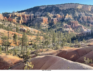 Bryce Canyon icy patch