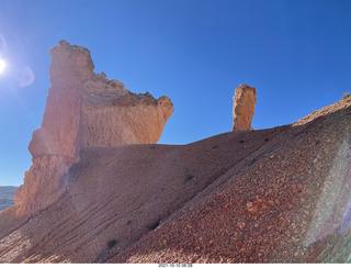 103 a18. Bryce Canyon Fairyland Trail hike - my chosen hoodoo