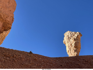 Bryce Canyon Fairyland Trail hike - my chosen hoodoo