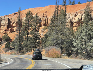 drive to Zion - Red Rock